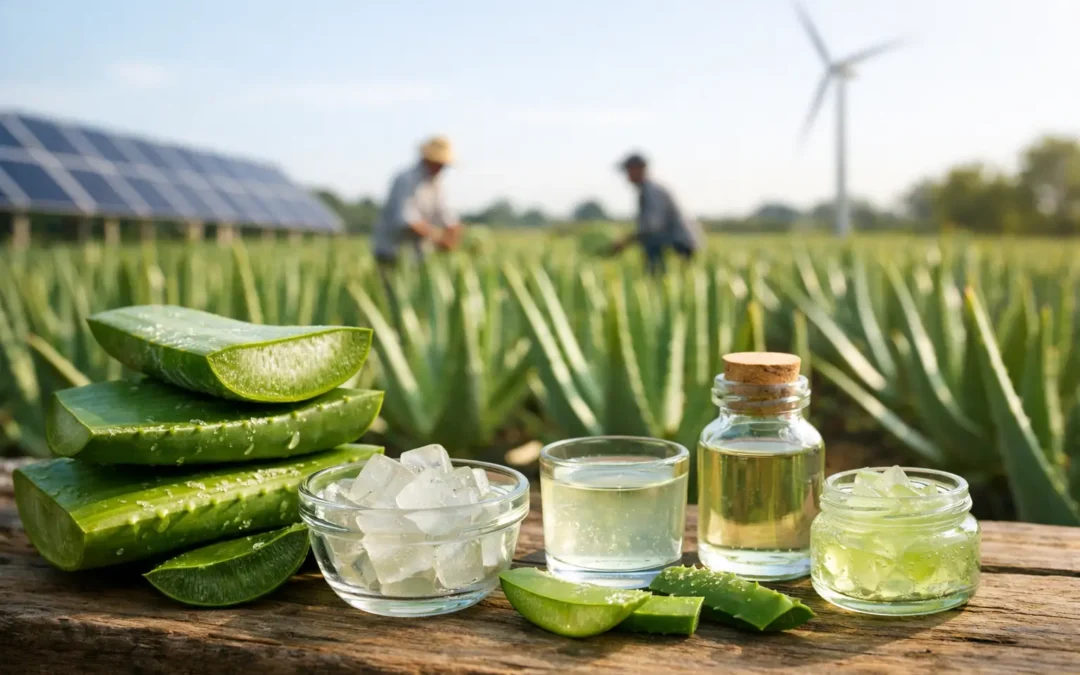 Duurzaam geproduceerde aloe vera uitgelegd