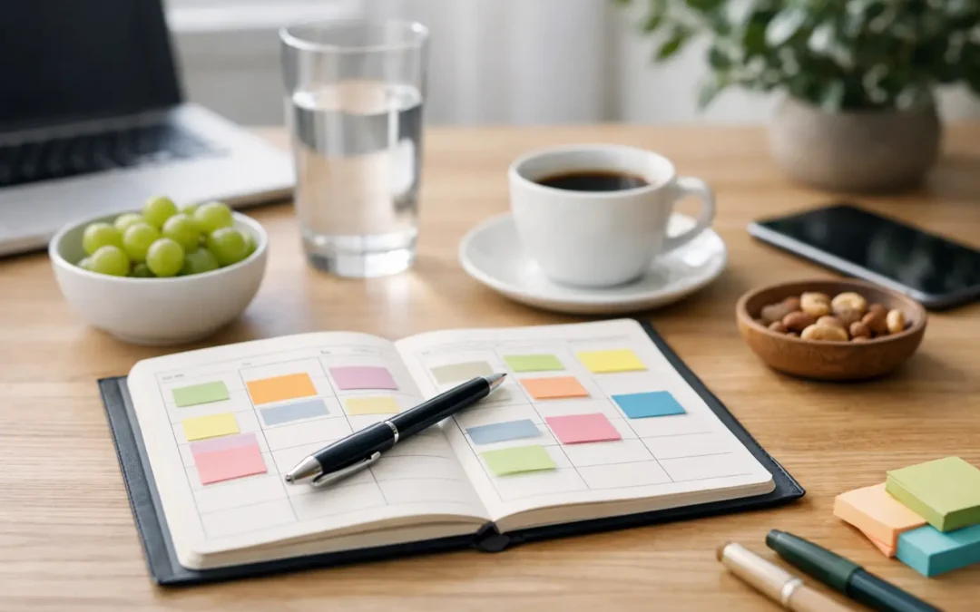Voorbeeld van C9 weekplanning per dag